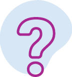 Question mark blue icon